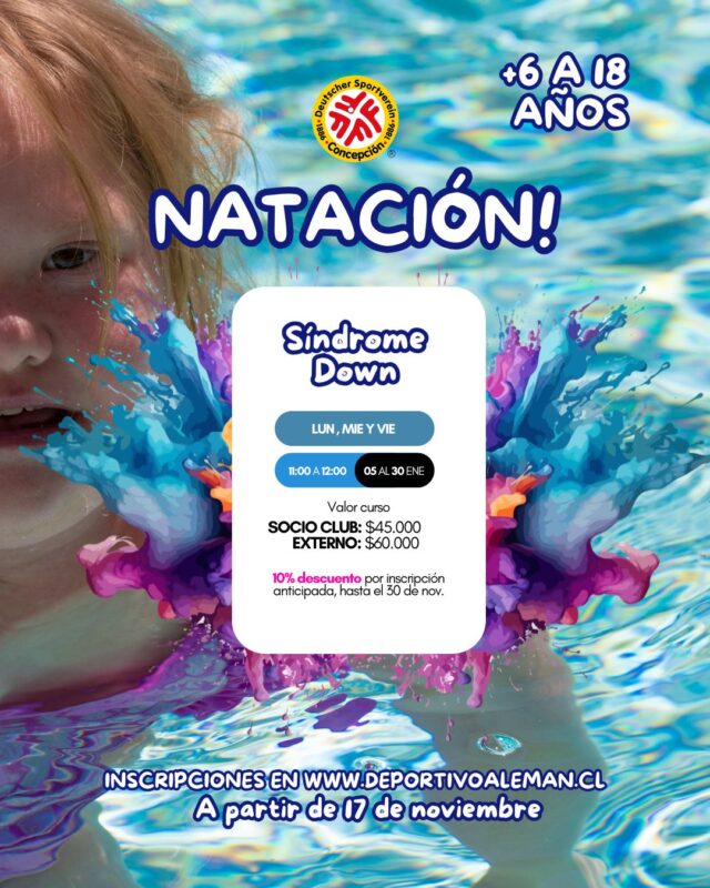 NATACIÓN_SINDROME DOWN